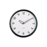Nástenné hodiny Bella Karlsson KA6043BK, 30cm